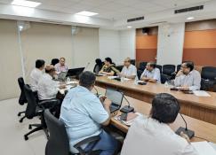 ବିଭିନ୍ନ ପ୍ରକଳ୍ପର ଅଗ୍ରଗତି ଏବଂ ଯୋଜନା ସମ୍ପର୍କରେ ସମୀକ୍ଷା ବୈଠକ