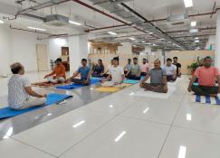 ଯୋଗ ଦିବସ ପାଳନ